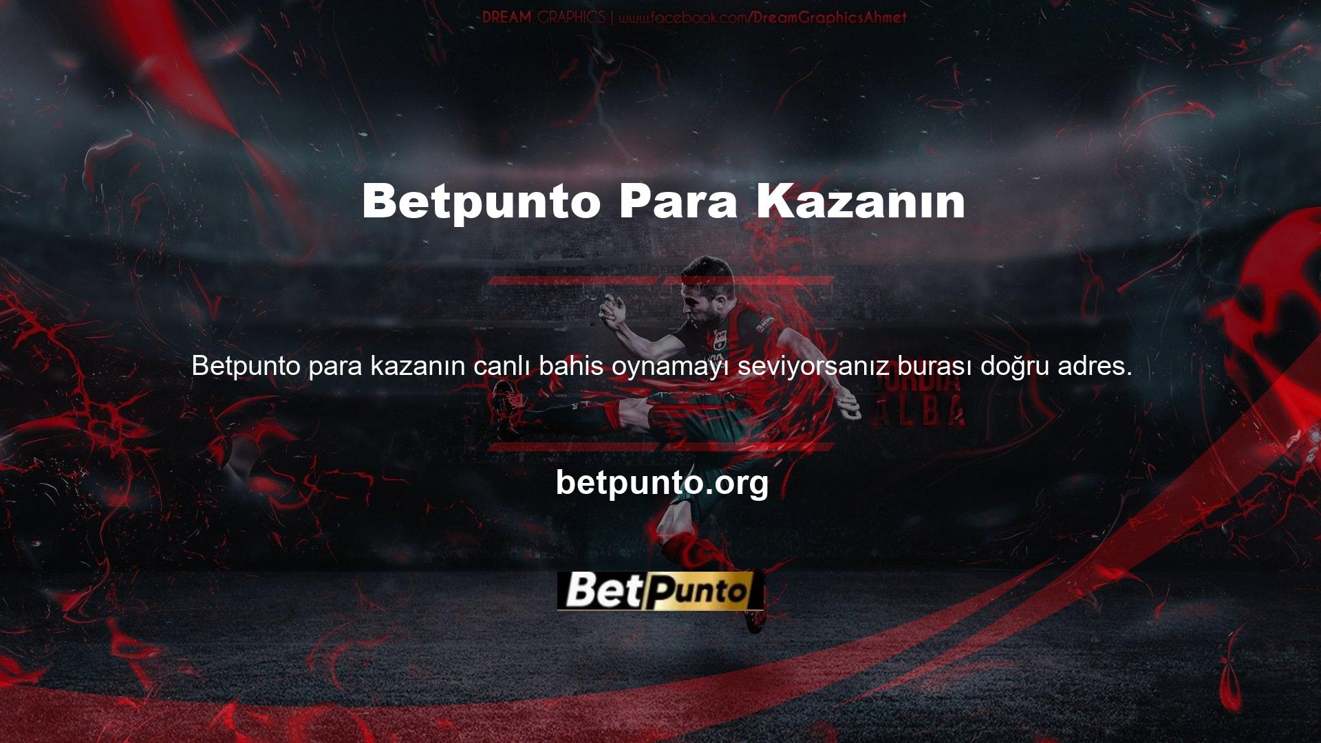 Betpunto para kazanmak için çok çeşitli canlı bahis seçenekleri mevcuttur