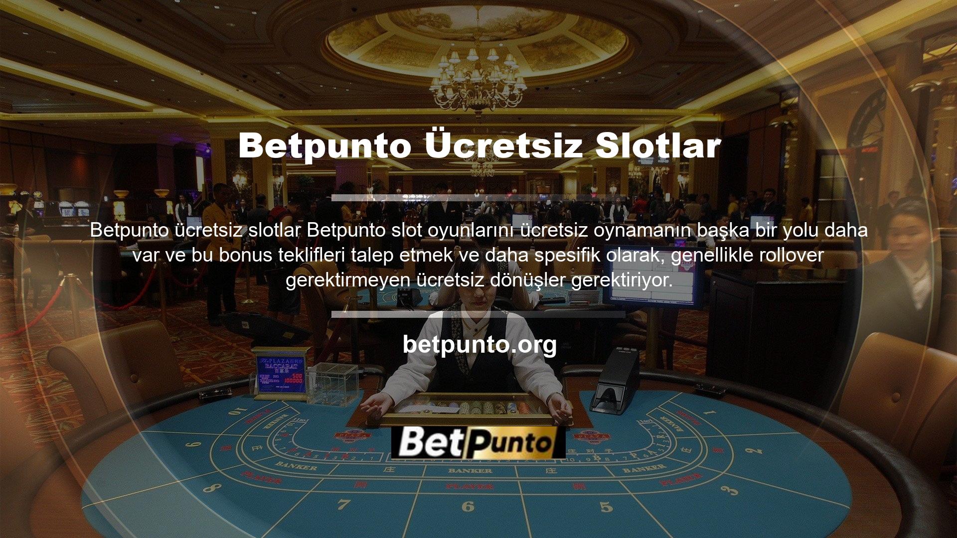 Onlar hakkında daha fazla bilgi edinmek için, Betpunto sitesinde ekstra ödüllere sahip makalelerimize göz atabilirsiniz